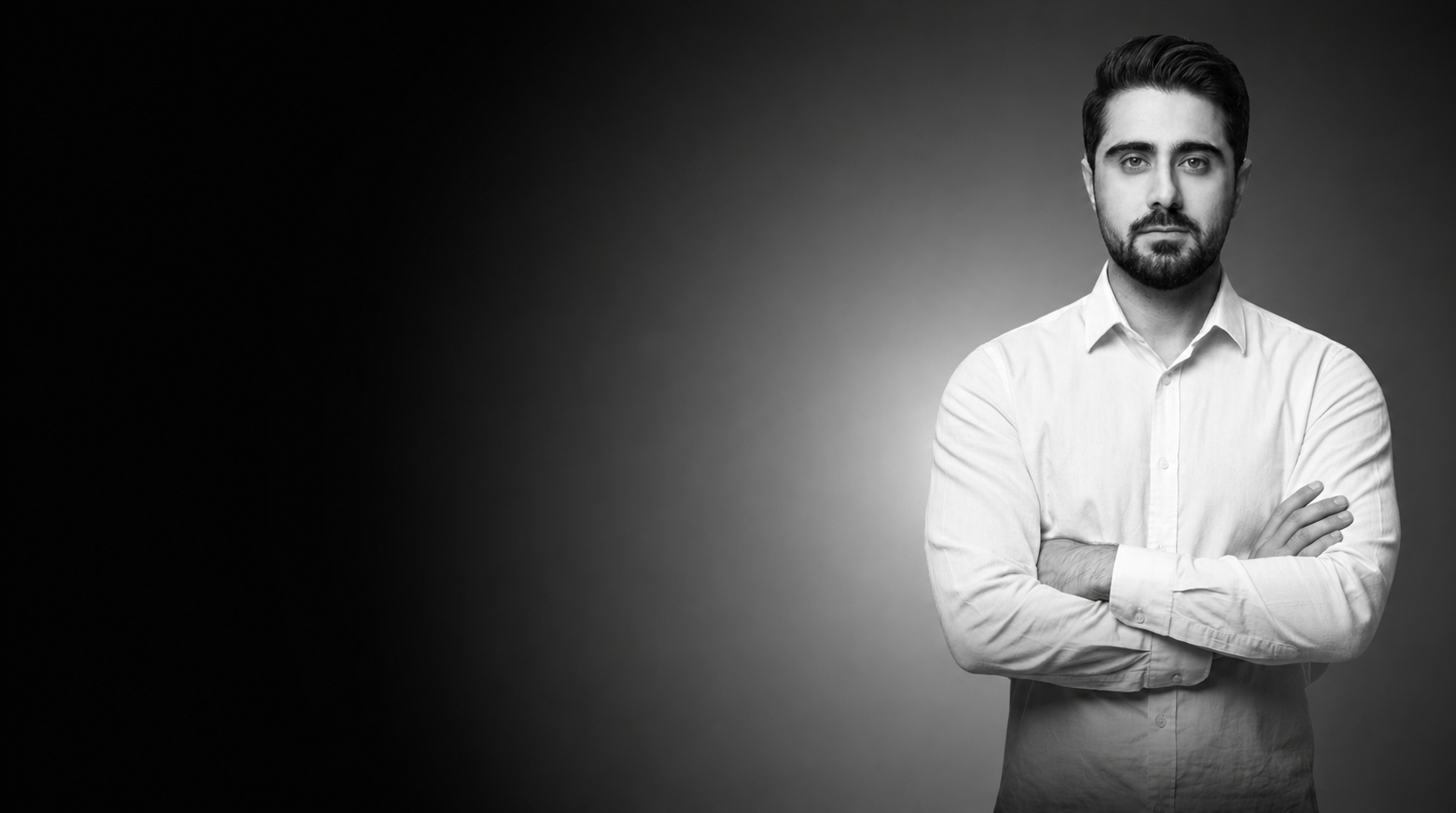 Portrait of architect Ali Hamzehloui