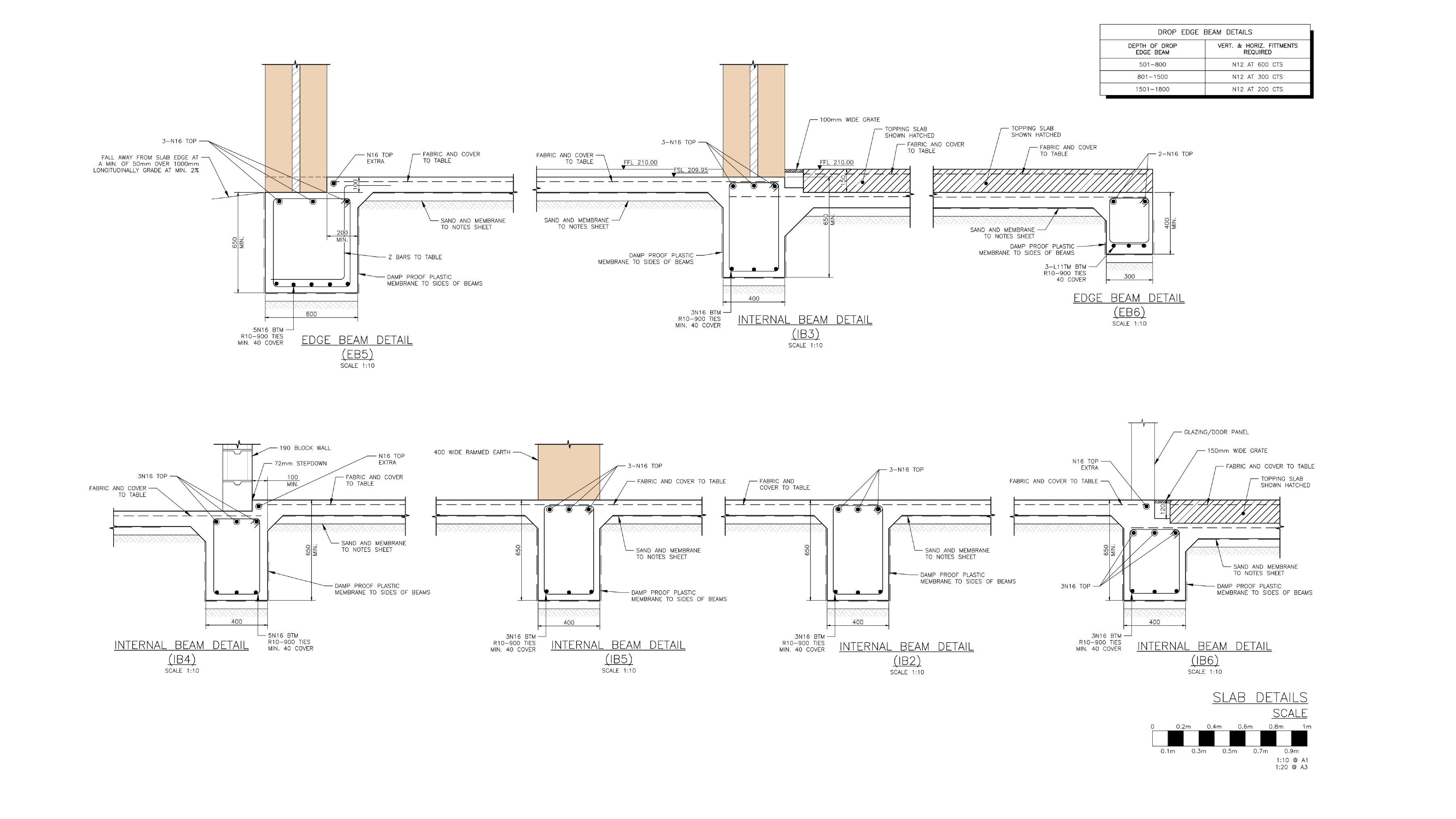 Detail Drawing presentation sheet 3